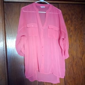 Candie's Pink Dress Shirt